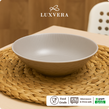 Luxora Mangkok Keramik Coklat 8.6 CM – Brown Bowl Premium, Cocok untuk Sup, Nasi, Kuah, Mangkuk Elegan Keramik, Peralatan Makan Cantik, Kado & Hampers Mewah