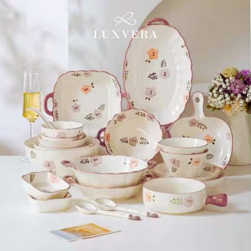 Luxora Piring Saji Ikan Oval 12.2 inch Tiana - Ceramic Fish Plate, Fish Tray untuk Restoran Fine Dining, Hotel, dan Acara Prasmanan | Penyajian Ikan yang Elegan dan Klasik untuk Dinner Plate Khusus - Gambar 4