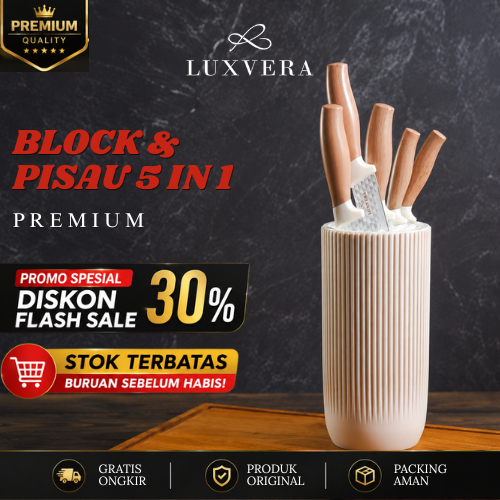Set Pisau 5 in 1